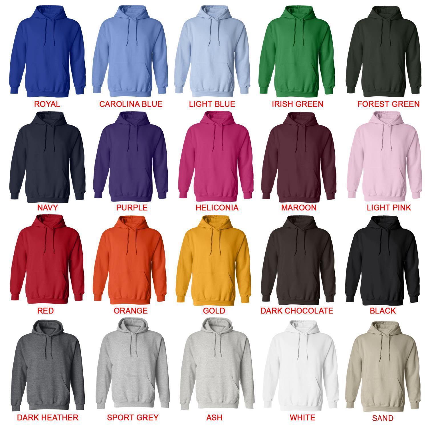 hoodie color chart - Zom 100 Store