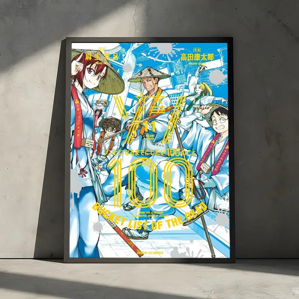 Best Anime Zom 100 Wall Art