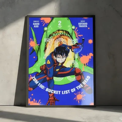 Anime Zom 100 Akira Tendo Canvas Wall Art