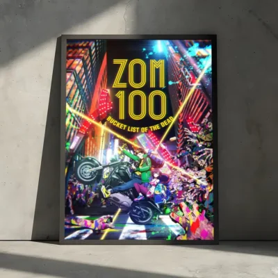 Anime Zom 100 Wonderfull Canvas Wall Art