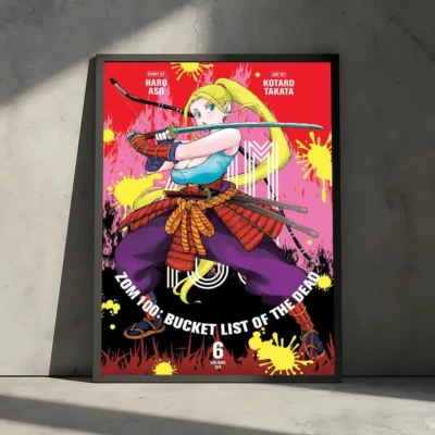 Anime Zom 100 Amerhauser Beatrix Canvas Wall Art