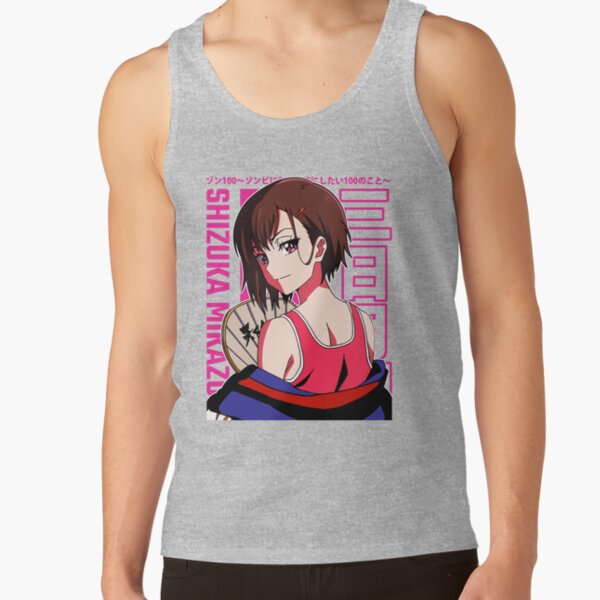 Zom 100 Shizuka Mikazuki Smug Tank Top - Image 2