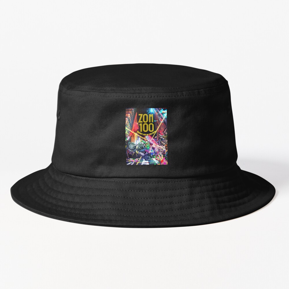 Zom 100 Bucket List For The Dead Bucket Hat