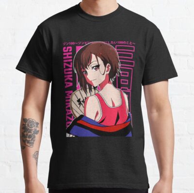 Zom 100 Shizuka Mikazuki Smug T-Shirt