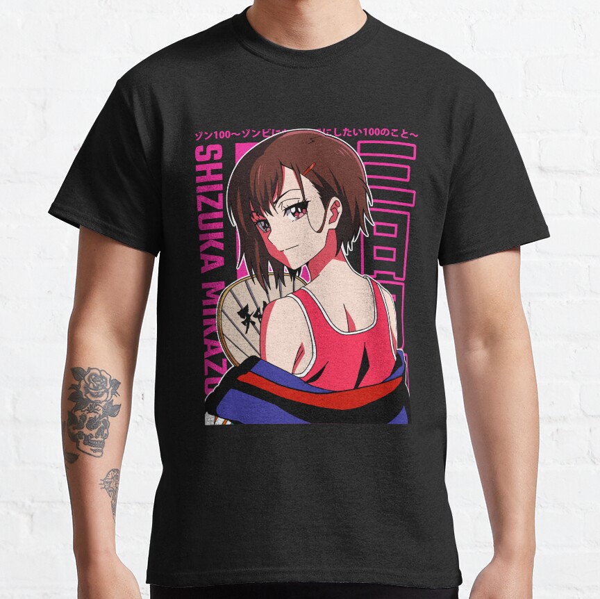 Zom 100 Shizuka Mikazuki Smug T-Shirt