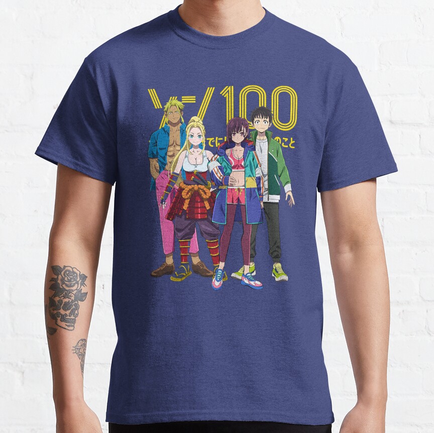 Anime Zom 100 Classic T-Shirt - Image 3
