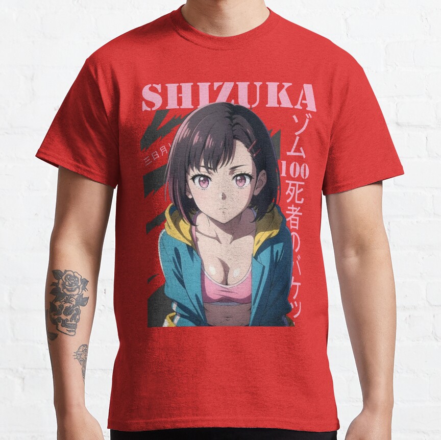 Best Selling Zom 100 Shizuka T-Shirt - Image 3