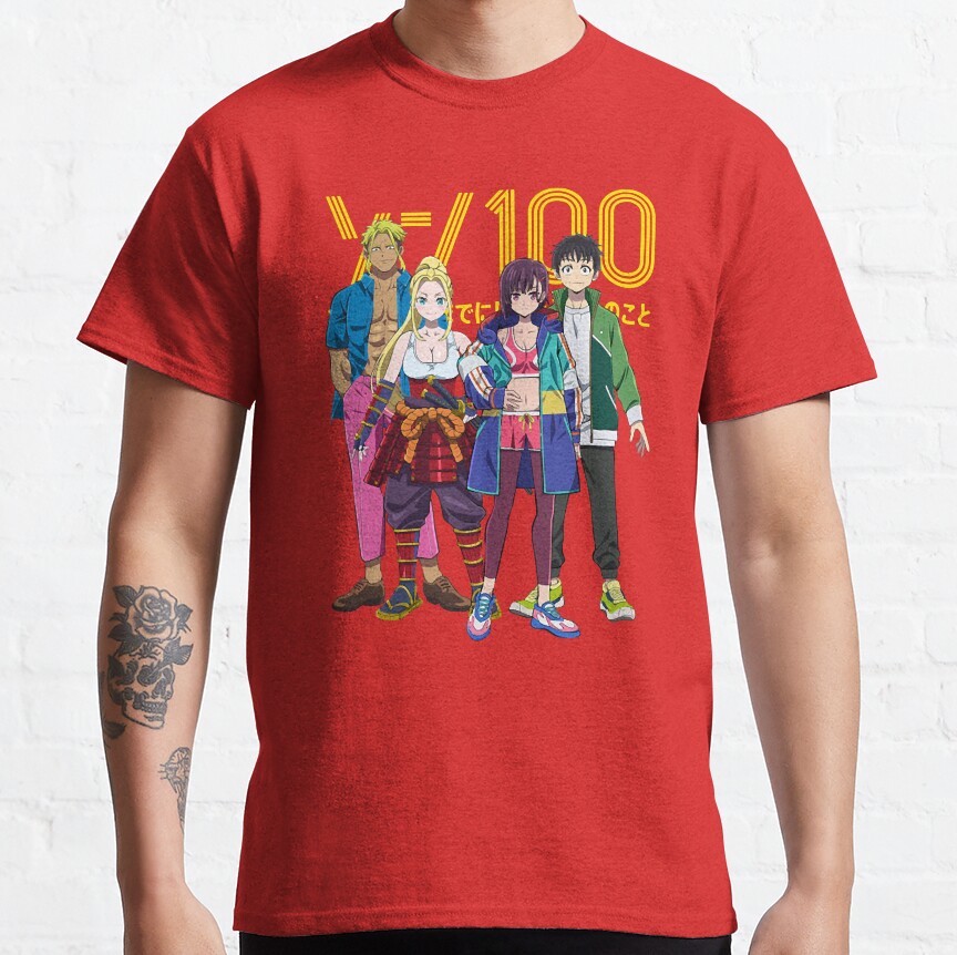 Anime Zom 100 Classic T-Shirt - Image 5