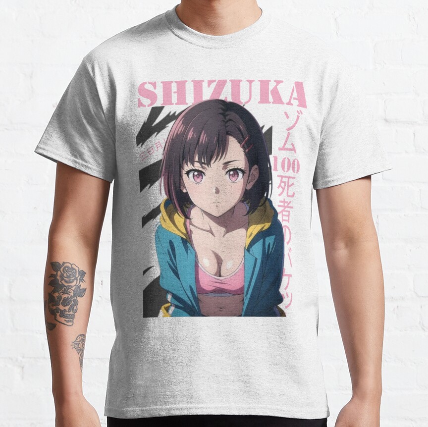 Best Selling Zom 100 Shizuka T-Shirt - Image 6