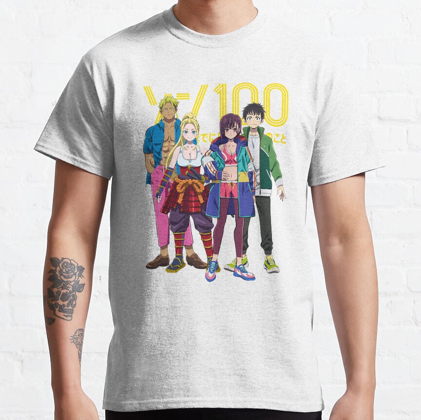 Anime Zom 100 Classic T-Shirt - Image 4