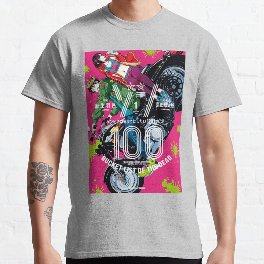 Zom 100 The Ultimate Bucket T-Shirt - Image 3