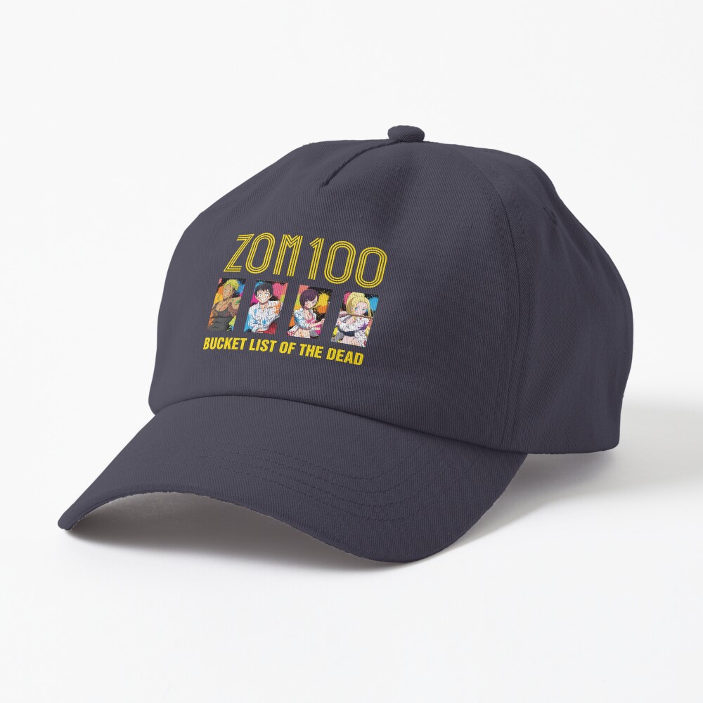 Zom 100 Logo & Characters Cap