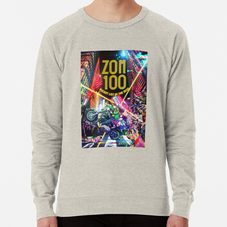 Zom 100 The Ultimate Bucket List For The Dead Sweatshirt - Image 2