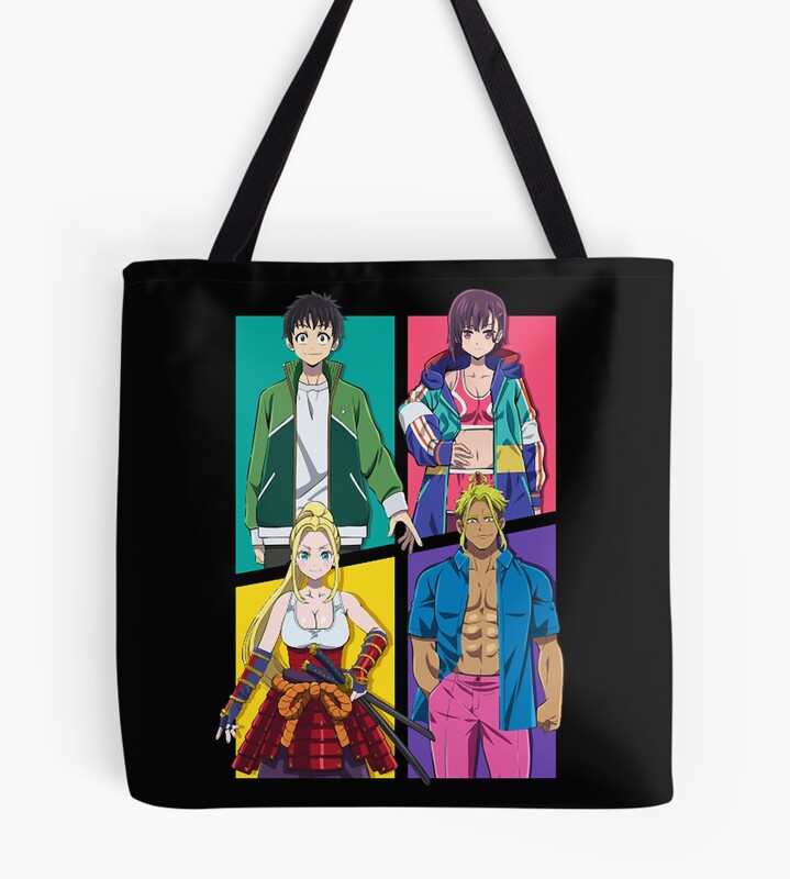 Anime Zom 100 Characters Tote Bag