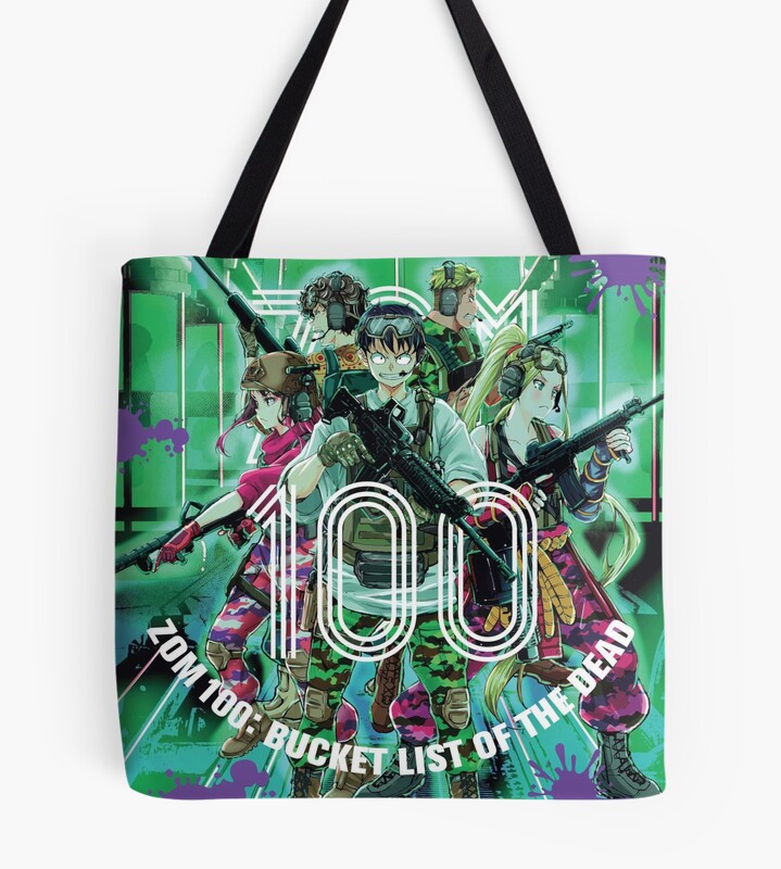 Zom 100 Bucket List Of The Dead Tote Bag