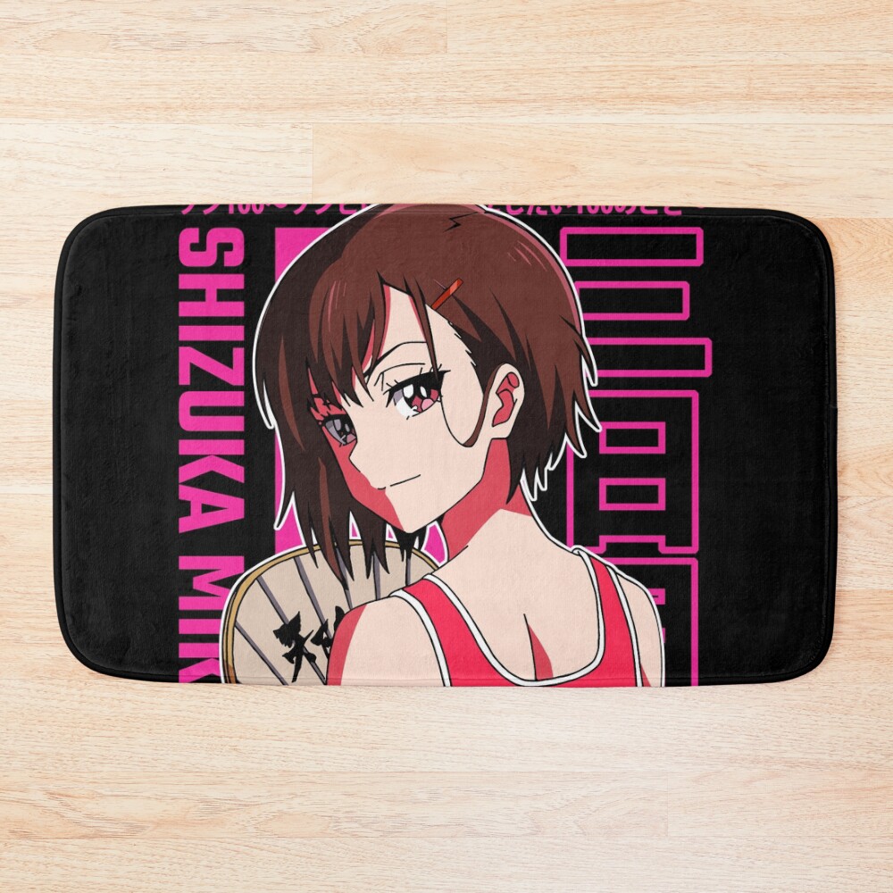 Zom 100 Shizuka Mikazuki Bath Mat