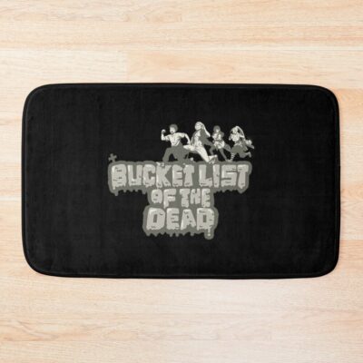 Zom 100 Team Funny Run Bath Mat