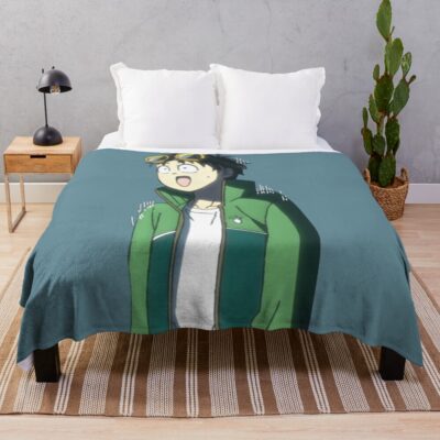Zom 100 Akira Choked Throw Blanket