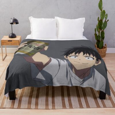 Anime Zom 100 Akira Tendo Throw Blanket