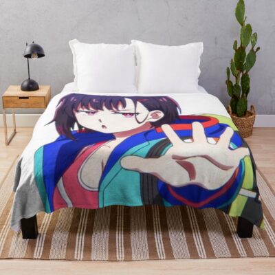 Zom 100 Stop Shizuka Mikazuki Throw Blanket