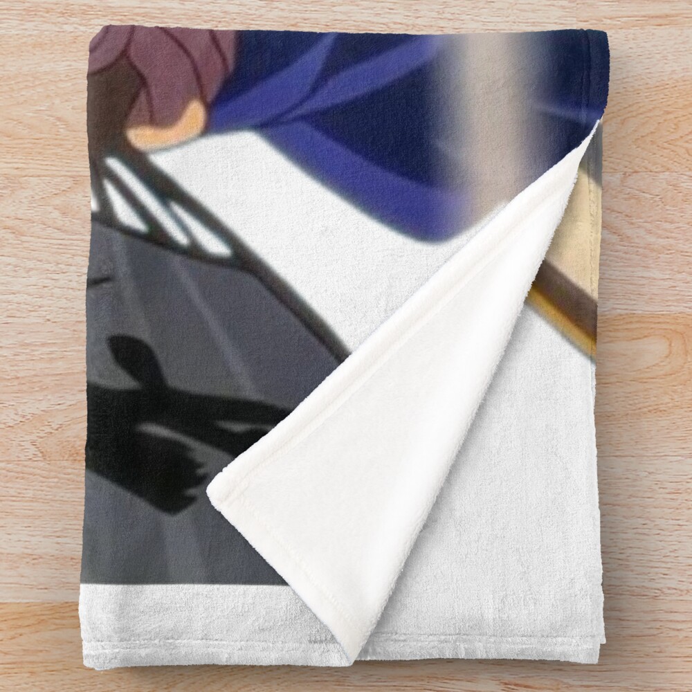 Zom 100 Mikazuki Shizuka Throw Blanket - Image 2
