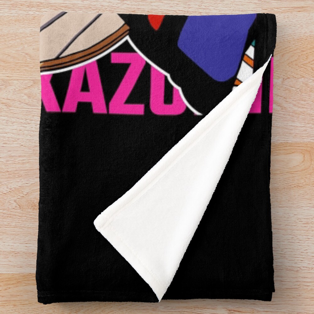 Zom 100 Shizuka Mikazuki Smug Throw Blanket - Image 2