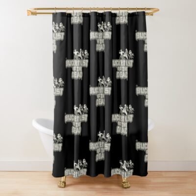 Zom 100 Team Funny Run Shower Curtain