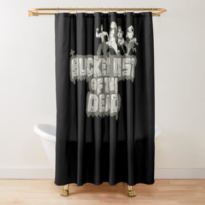 Zom 100 Team Run Shower Curtain
