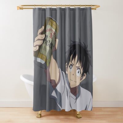 Anime Zom 100 Akira Tendo Shower Curtain