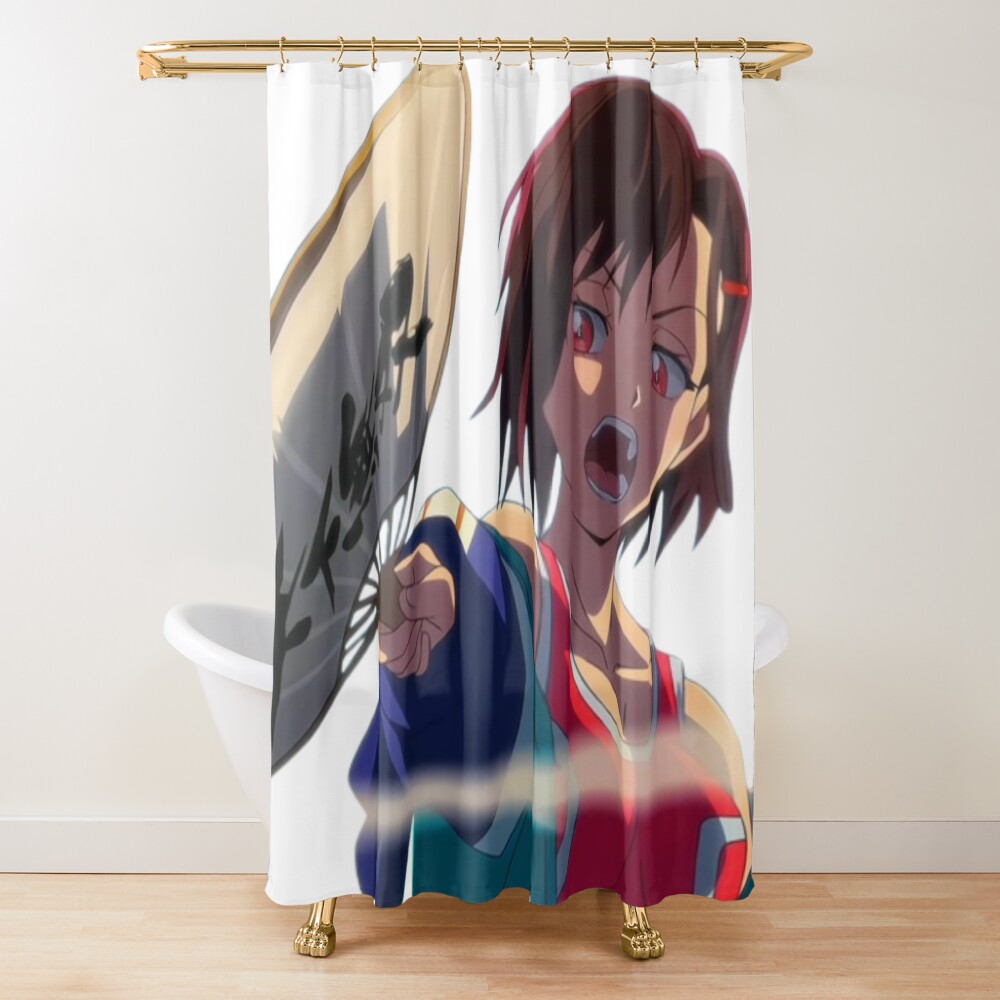 Zom 100 Mikazuki Shizuka Shower Curtain