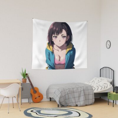 Zom 100 Shizuka Mikazuki Tapestry