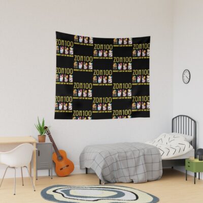 Zom 100 Retro Tapestry