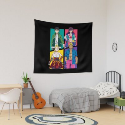 Anime Zombie 100 Tapestry