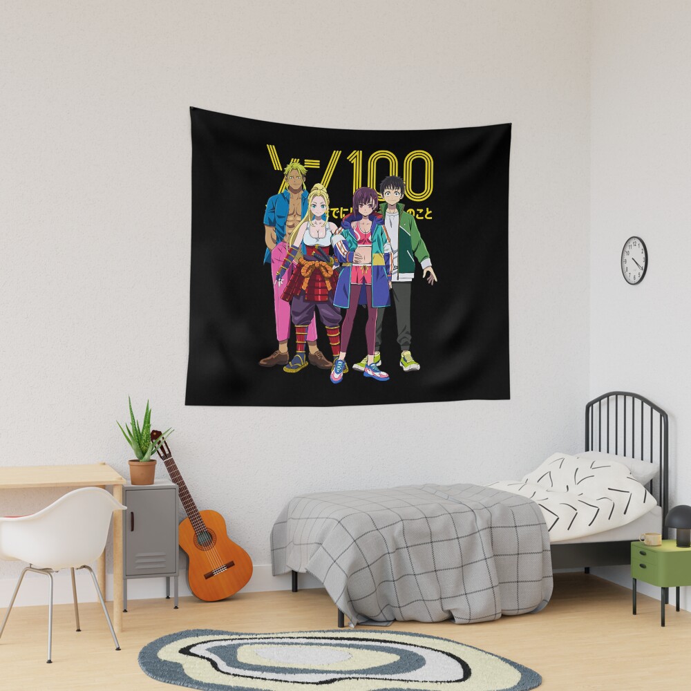 Anime Zom 100 Classic Tapestry