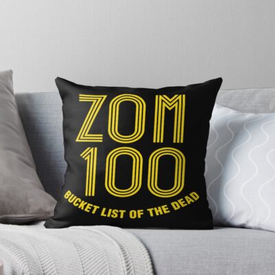 Hot Design Zom 100 Logo Throw Pillow