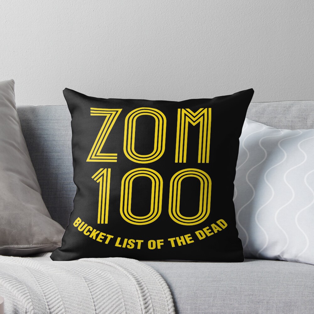 Hot Design Zom 100 Logo Throw Pillow