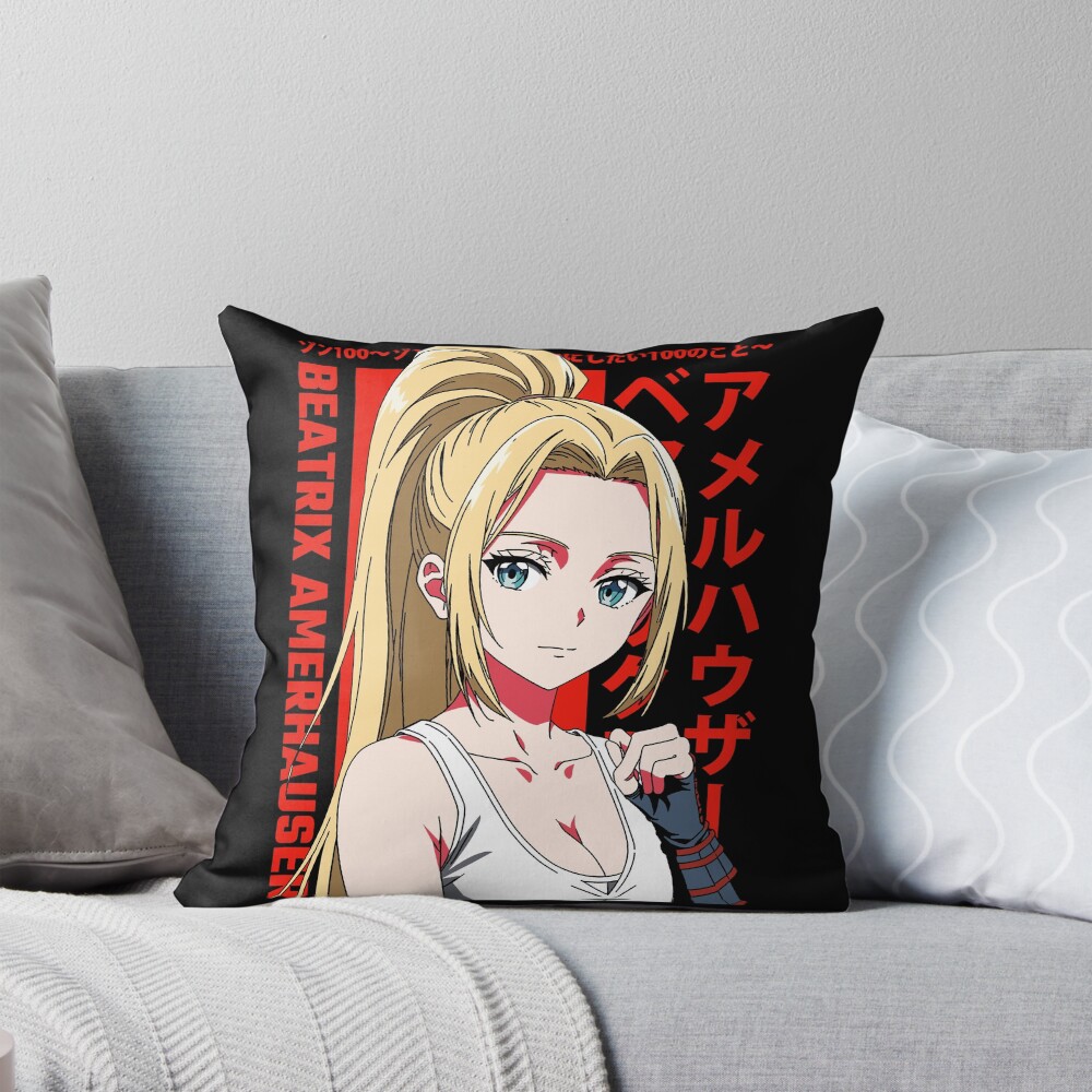 Zom 100 Beatrix Amerhauser Throw Pillow