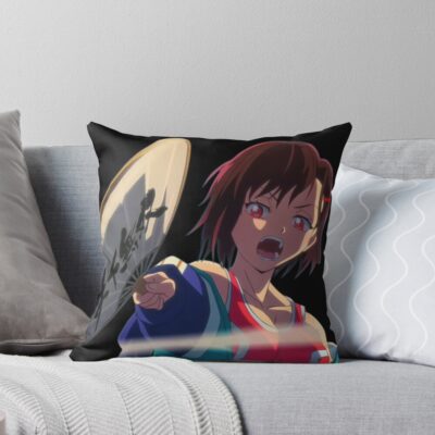 Zom 100 Mikazuki Shizuka Throw Pillow