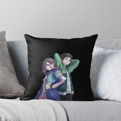 Zom 100 Shizuka Mikazuki X Akira Throw Pillow