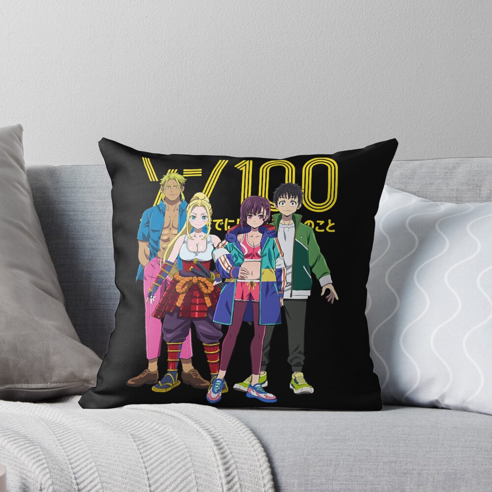Anime Zom 100 Classic Throw Pillow