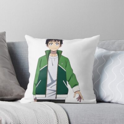 Zom 100 Tendo Akira Throw Pillow